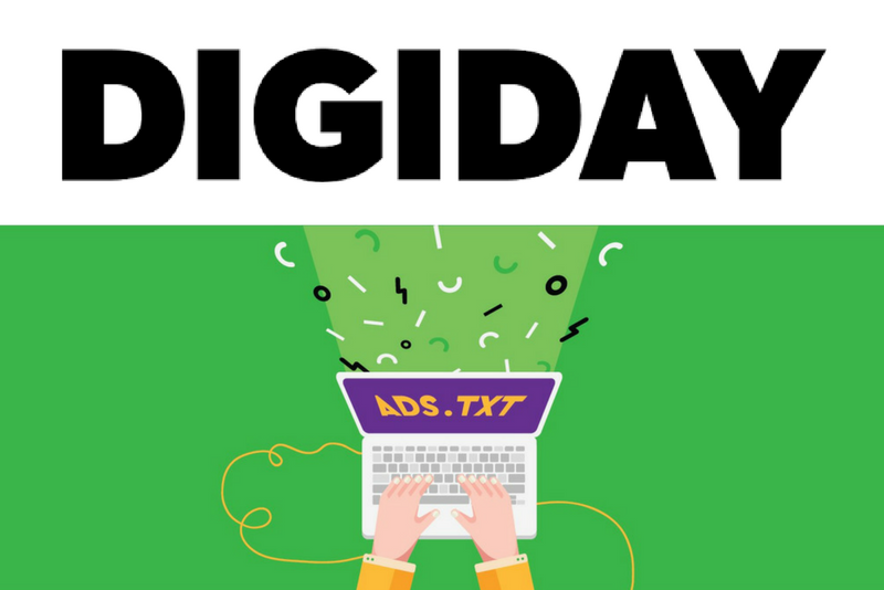 Ross Benes of Digiday refers to data from FirstImpression.io's Ads.txt Industry Dashboard